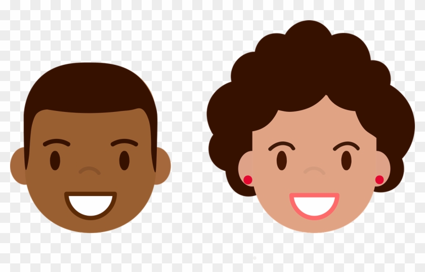 People Negritos Afro Muñequitos Illustration - Negritos Clipart - Png Download #1012817