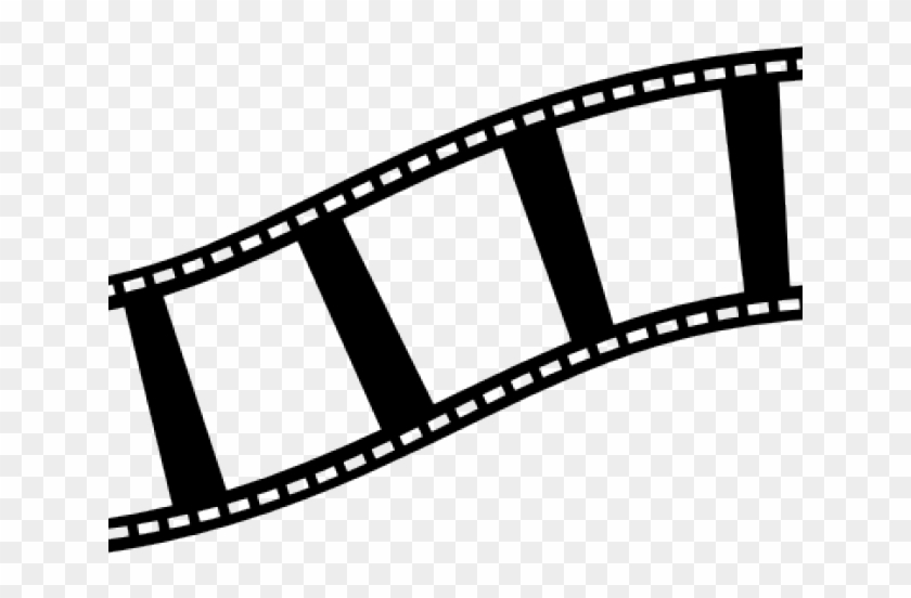 Filmstrip Clipart Movie Themed - Movie Film Clipart Png Transparent Png