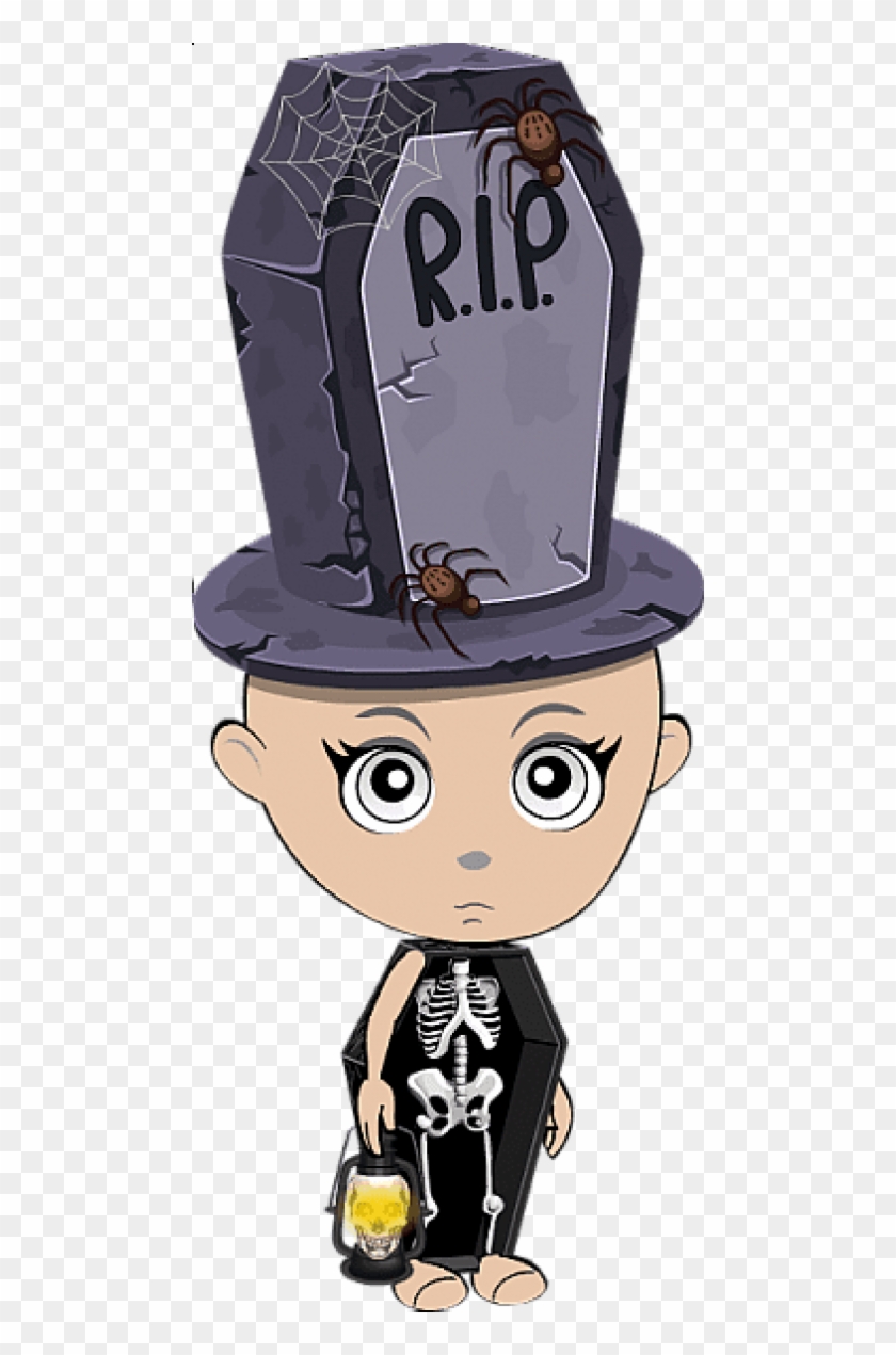 Free Png Halloween Tombstone And Coffin Set Png - Cartoon Clipart #1013052