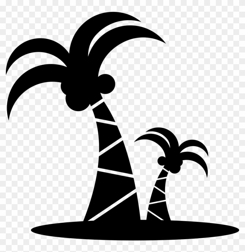 Png File Svg - Logo Coconut Tree Png Clipart #1013208
