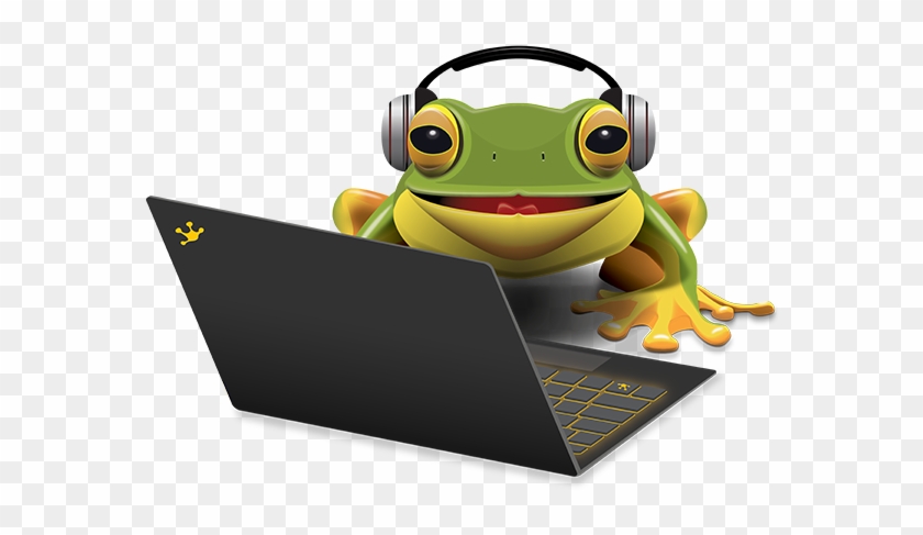 Become An Audio Dna Expert - Frog Clipart