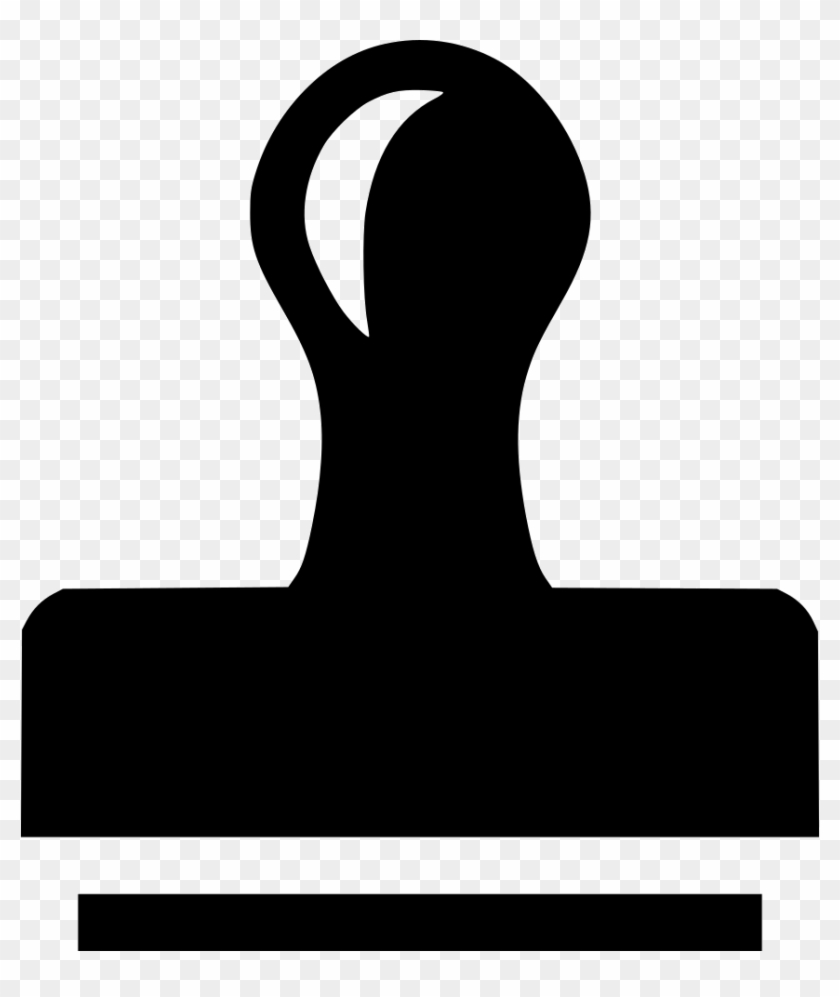 Png File - Stamp Icon Font Awesome Clipart #1013757