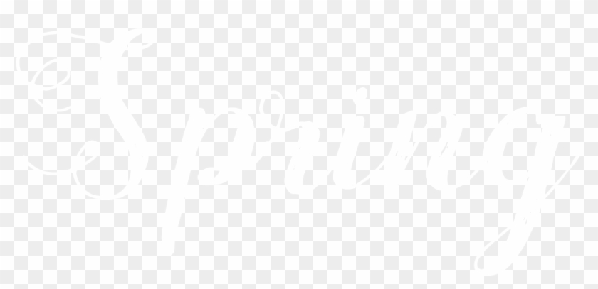 Spring - Calligraphy Clipart #1013875