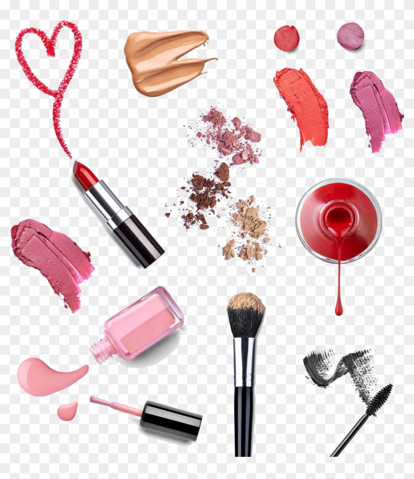 Lipstick Png Free Download - Makeup Brushes Transparent Background Clipart #1014028