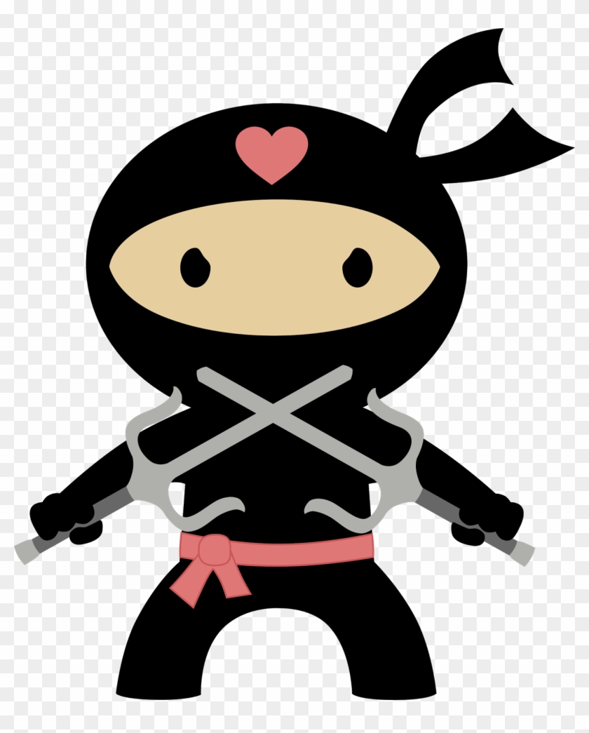 1336 X 1600 5 - Transparent Background Ninja Clipart - Png Download