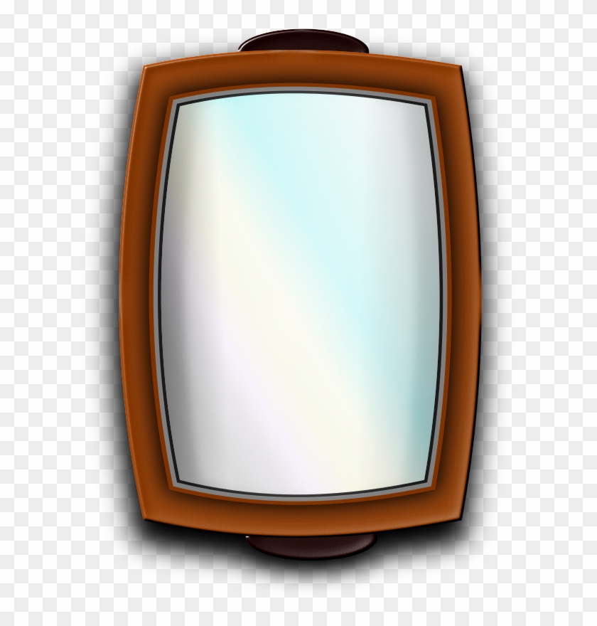 Mirror Clipart Cartoon - Bathroom Mirror Clipart - Png Download