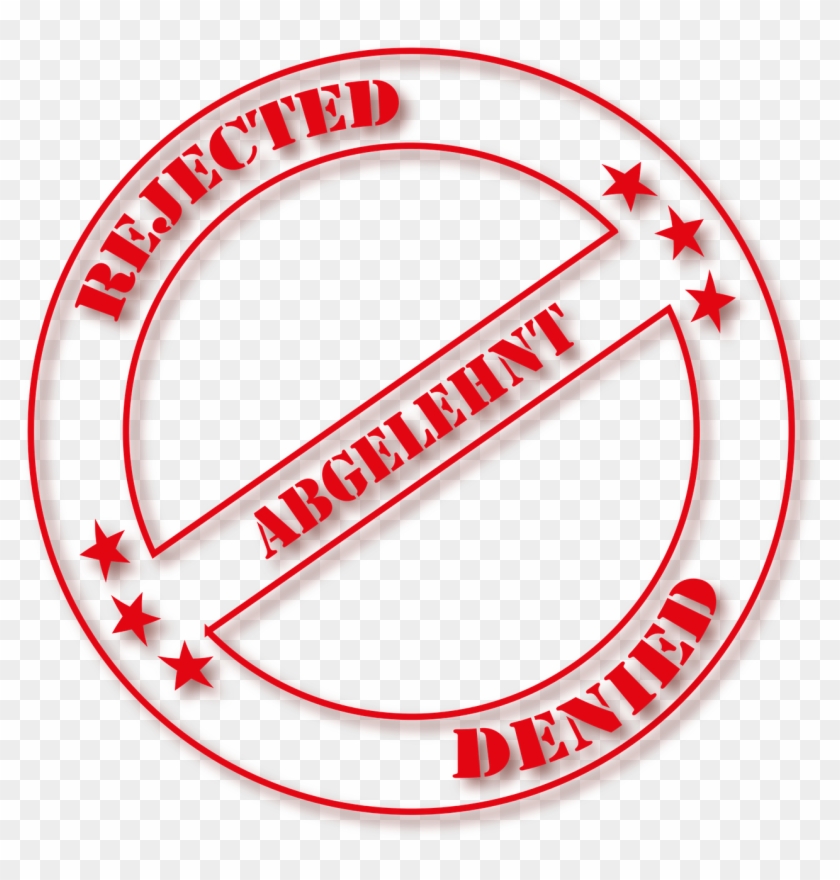 Rejected Stamp Png - Carimbado Png Clipart