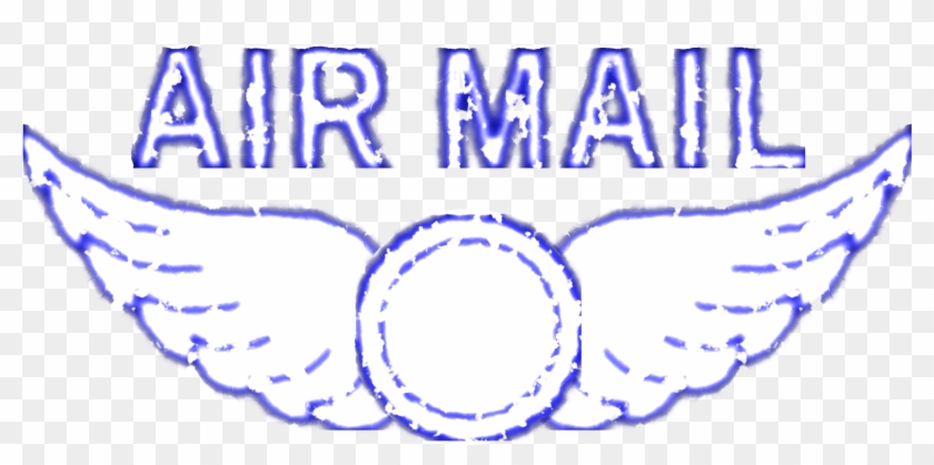 Airmail Stamp Postage Stamps Rubber Stamp - Airmail Stamp Png Clipart #1014263