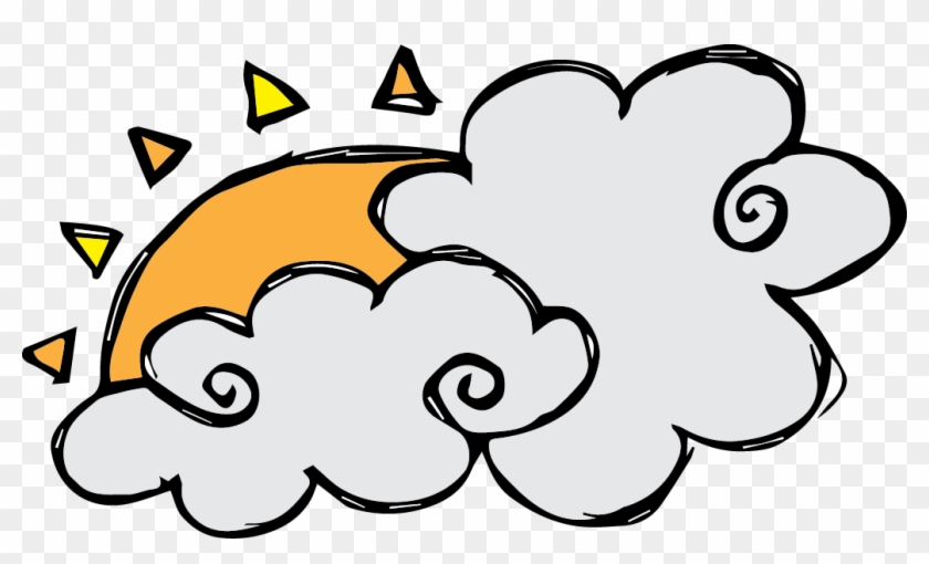 Clouds Clipart Spring - Weather Clipart Melonheadz - Png Download