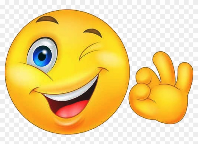 Ok - Emoji Ok Png Clipart #1014528