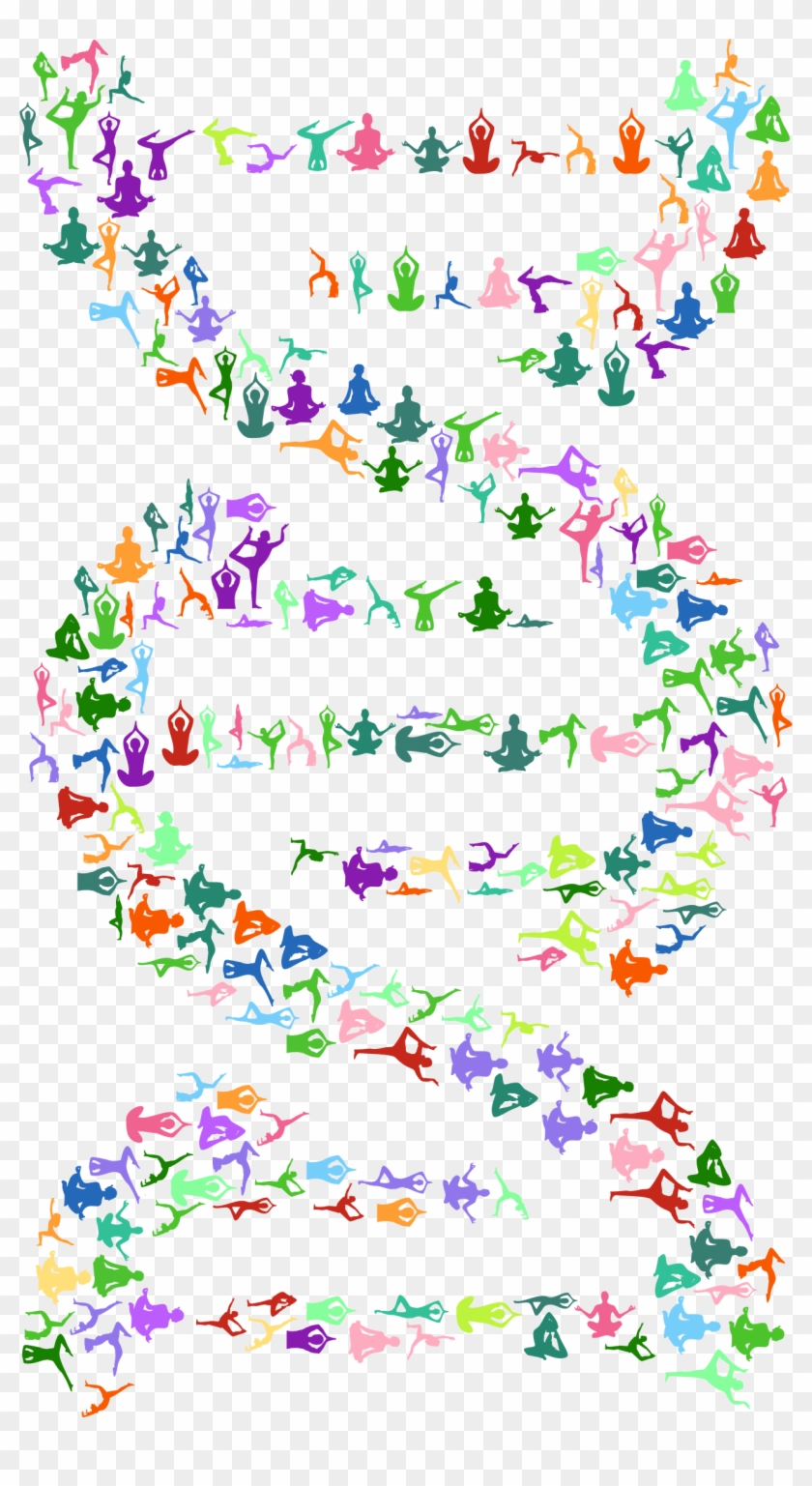 This Free Icons Png Design Of Yoga Dna Clipart #1014846