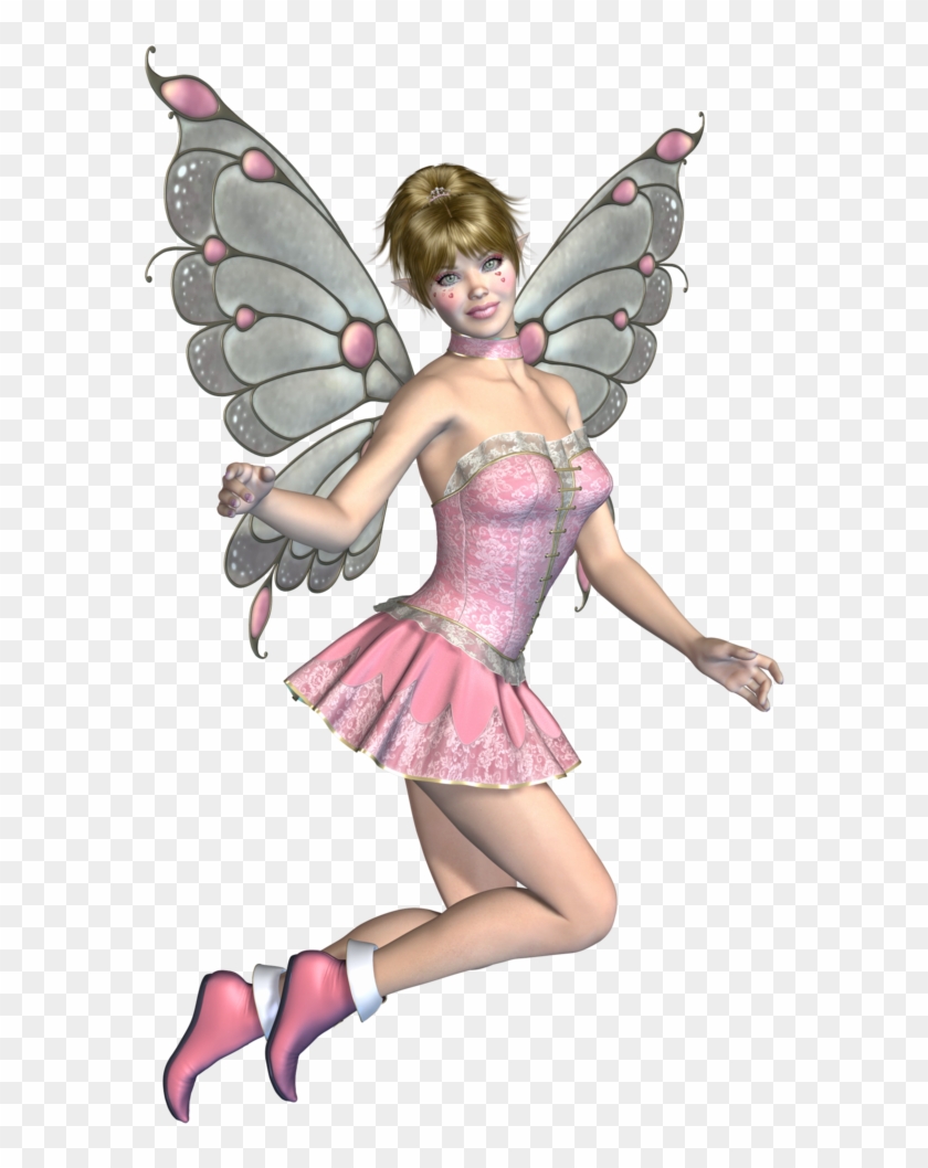 Pink Fairy Png Stock - Fairies Png Clipart #1014853