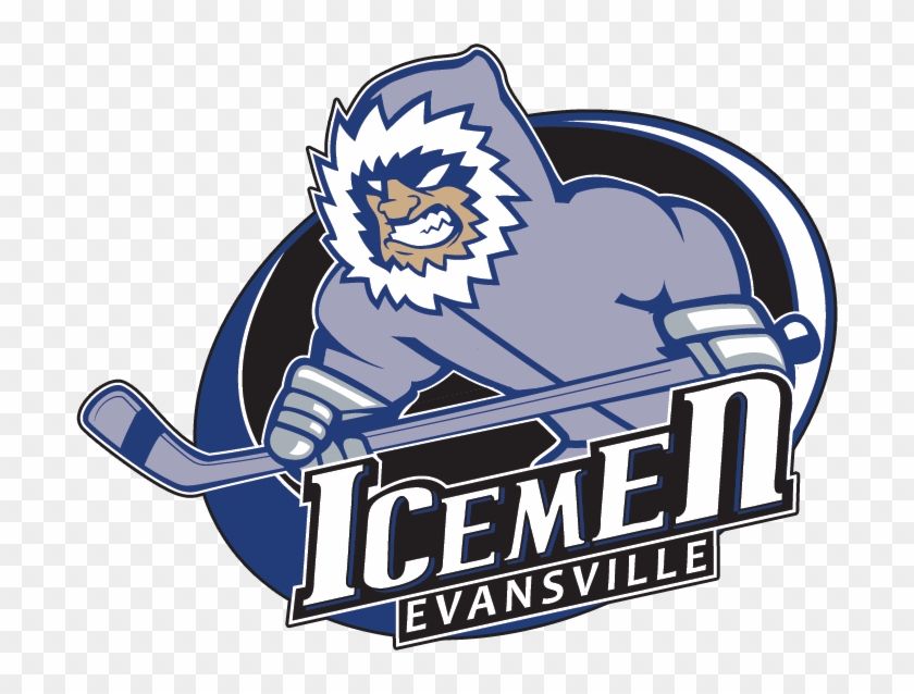 Evansville Icemen Hockey Jersey 2015-16 - Jacksonville Icemen Logo Clipart #1015001