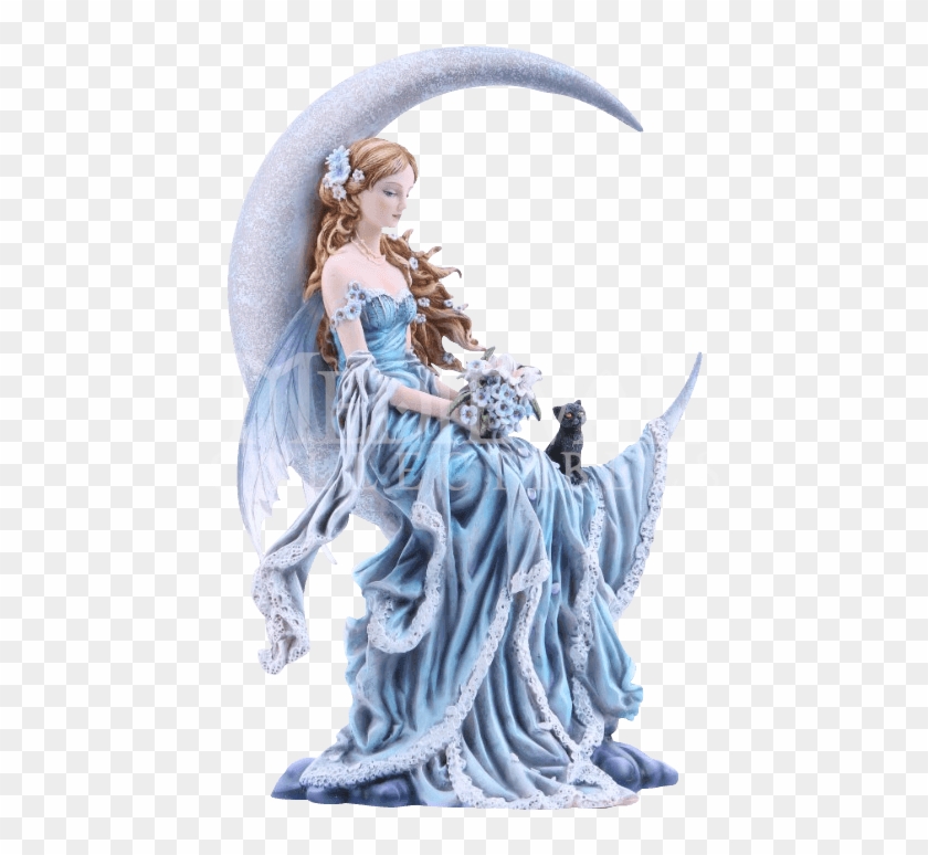 Moon Fairy Figurine Clipart