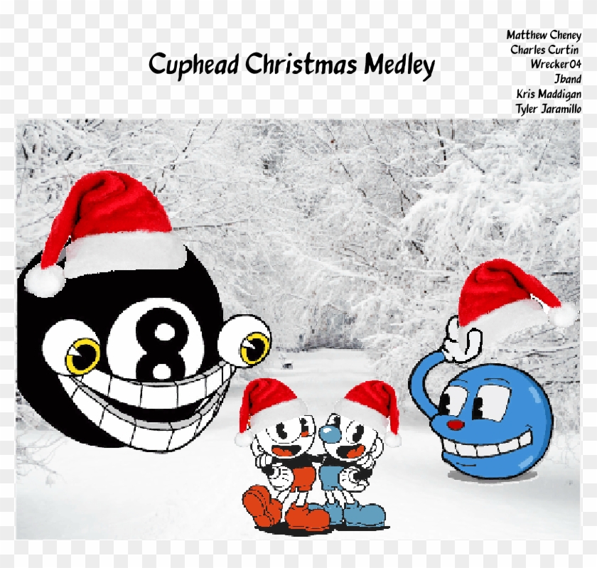 Cuphead Christmas Medley Wip - Cartoon Clipart #1015843