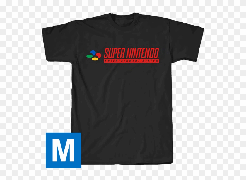 Snes Logo Men's T-shirt - Snes Clipart #1015844