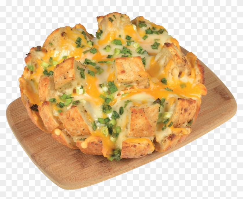 Blooming' Cheese Bread - Garlic Bread Clipart #1015952