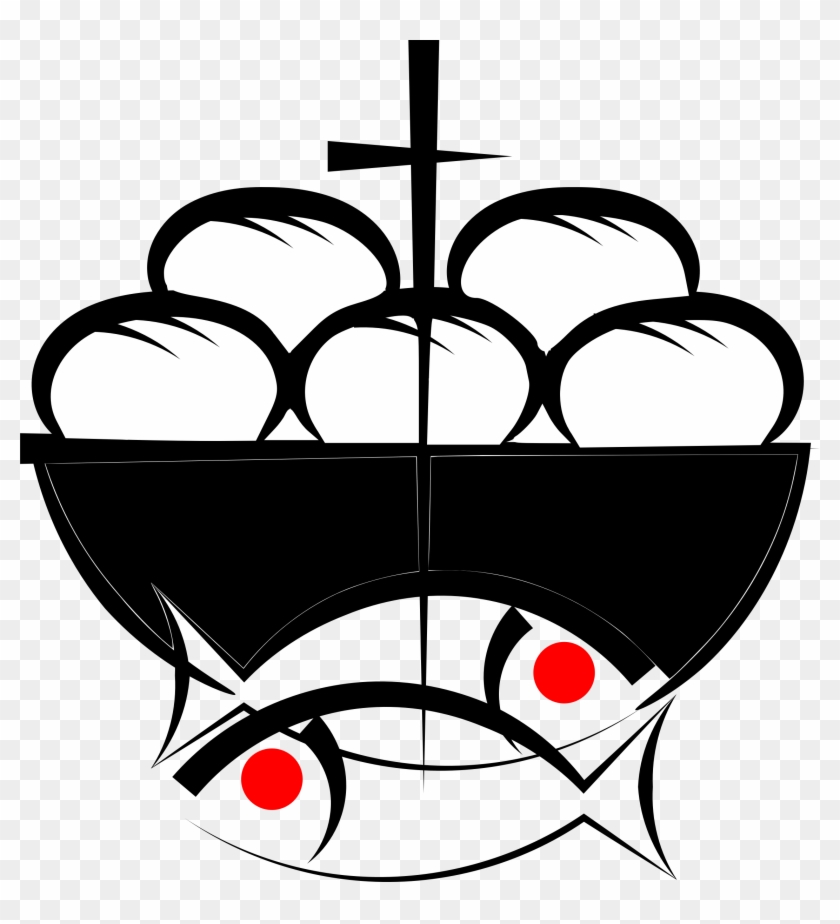 This Free Icons Png Design Of Fish And Bread Clipart #1015983