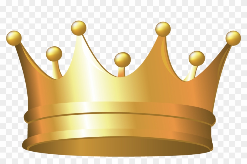 Corona De Rey Oro Png For - Coronas En Png Doradas Clipart
