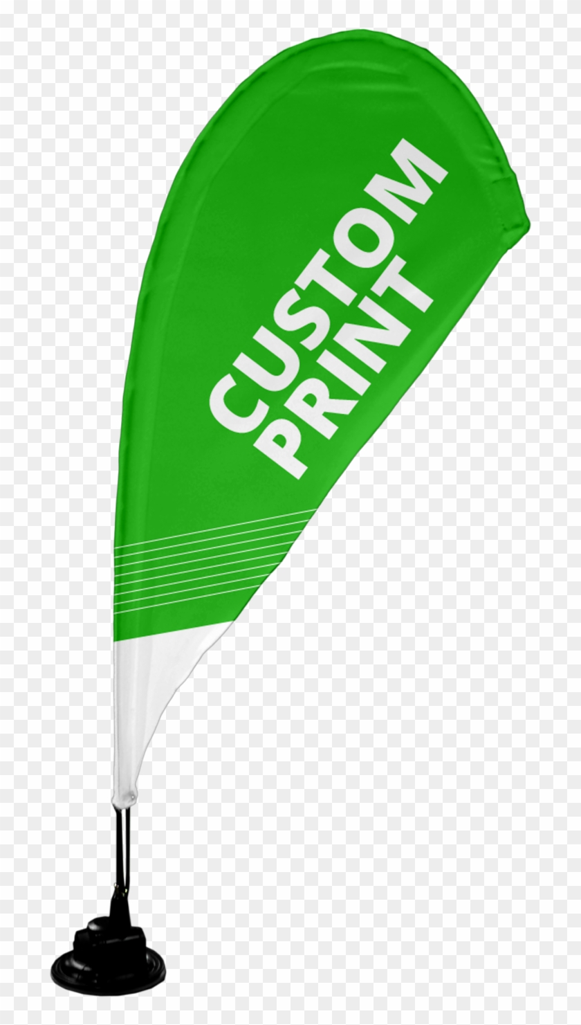 Custom Suction Cup Teardrop Flag - Banner Clipart