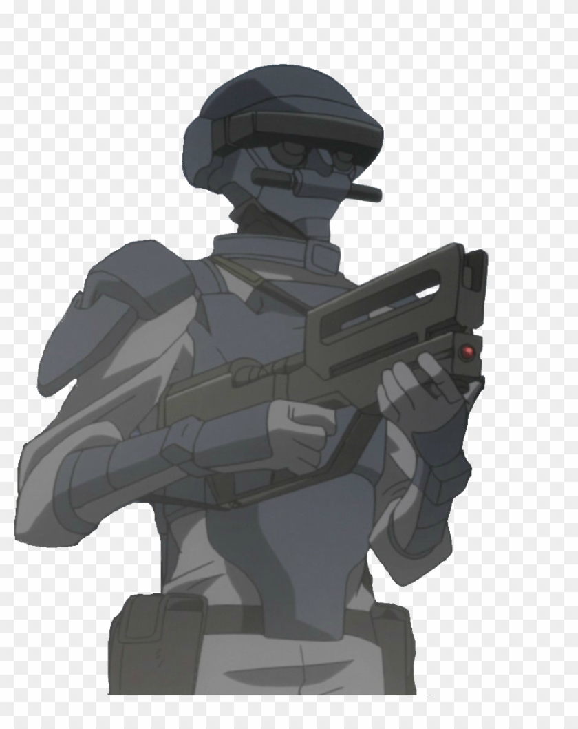 Fan-artbritannian Infantry Soldier - Assault Rifle Clipart