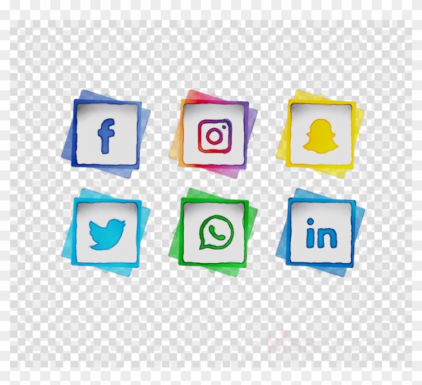 Social Media Icons Png Clipart Social Media Clip Art Transparent Png #1016379