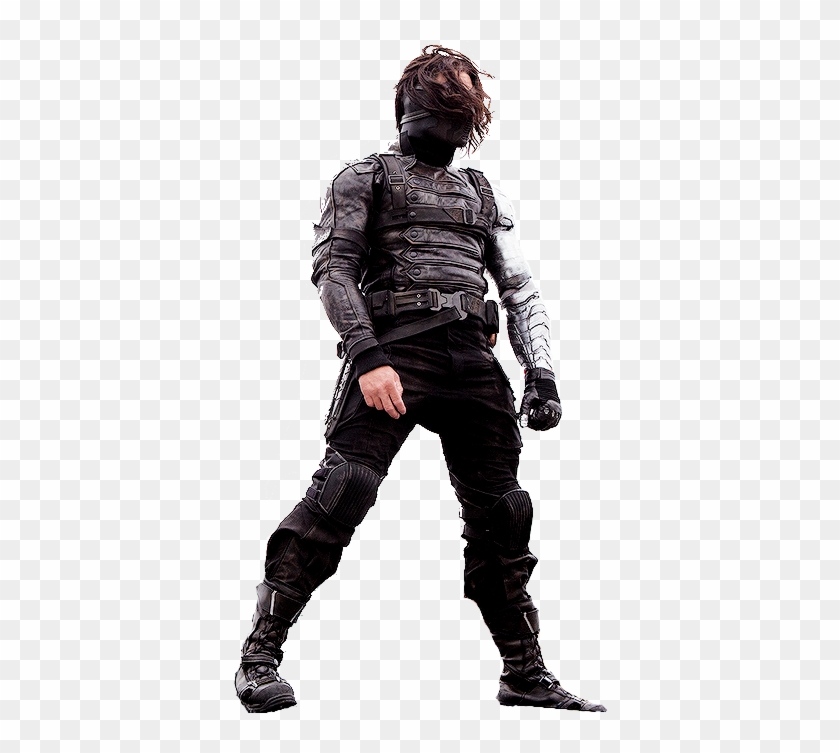 Winter Soldier Bucky Transparent Background - Bucky Barnes Clipart