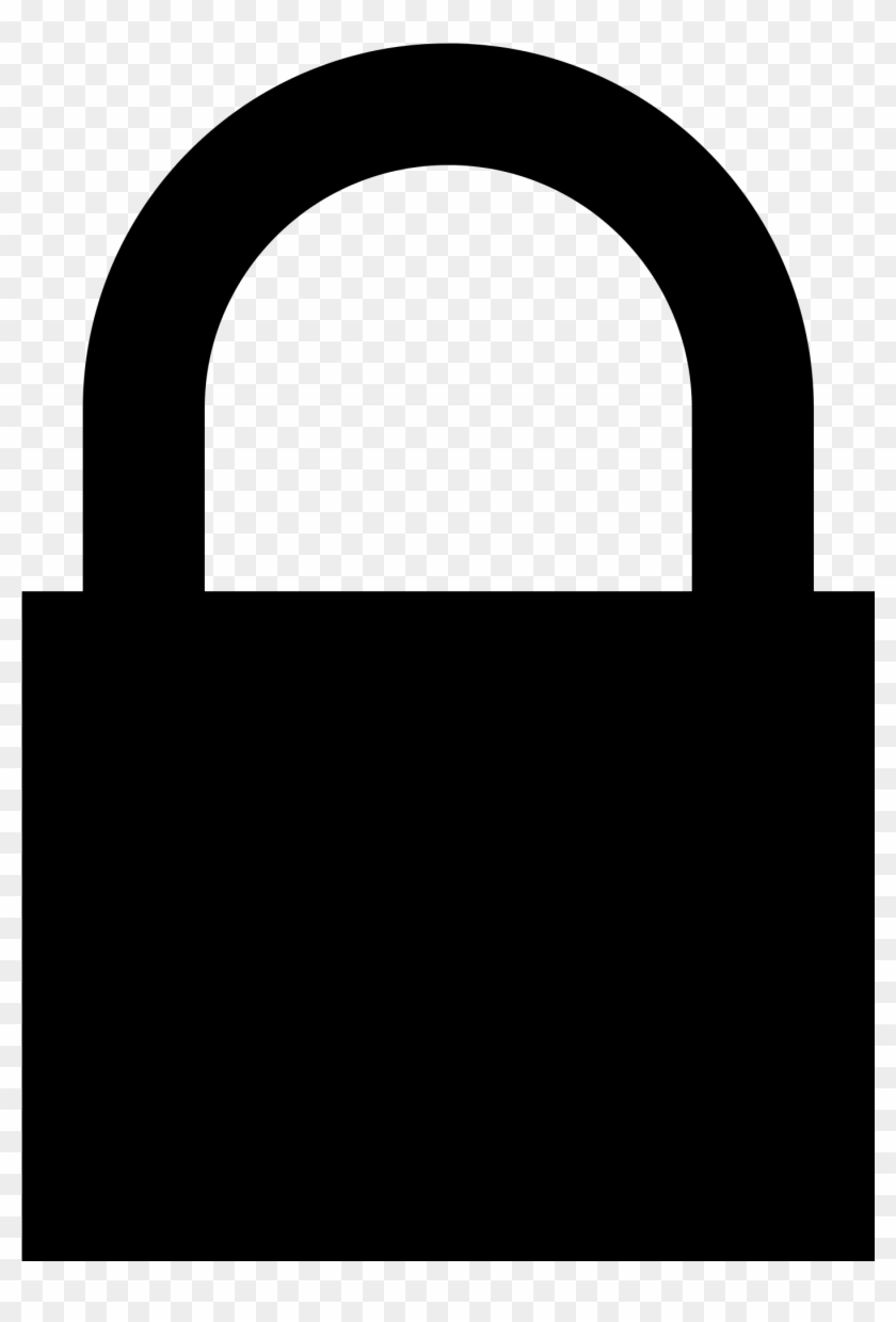 Padlock Png - Lock Svg Clipart #1016926