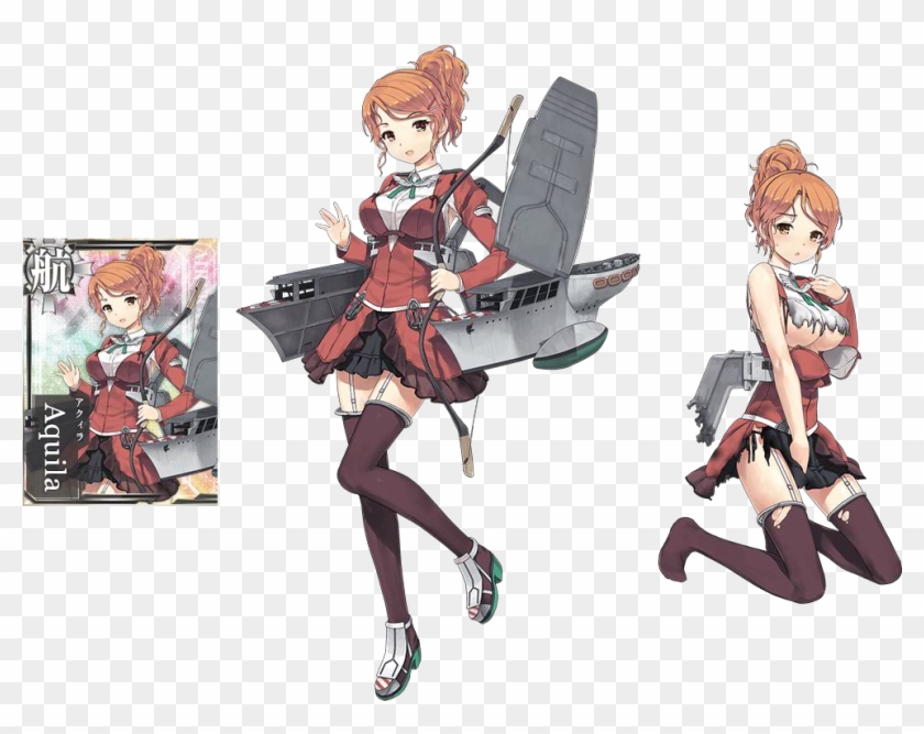 Click Here To View The Original Image Of 565x428px - Kancolle Aquila Clipart