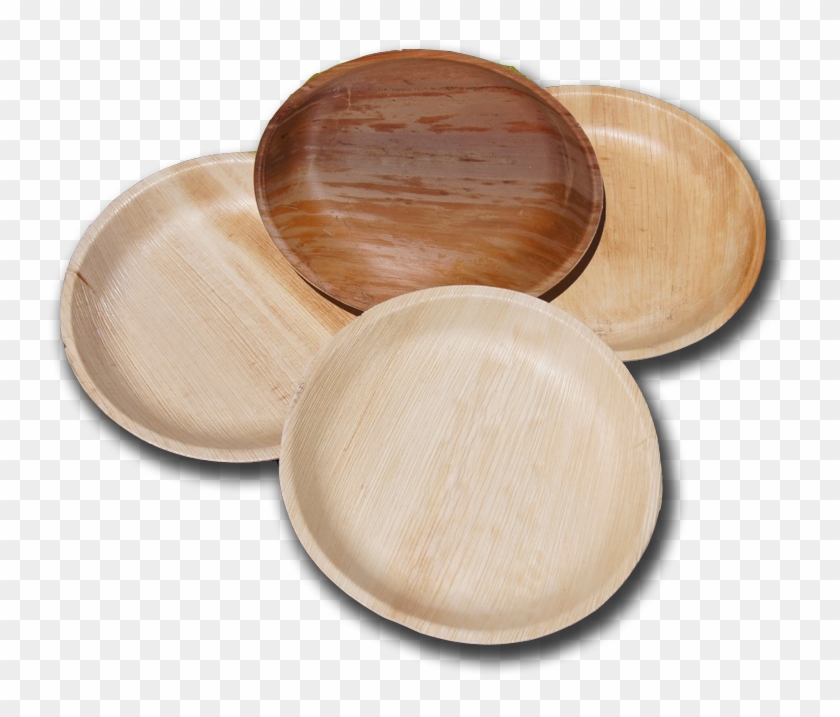 Biodegradable Palm Leaf Dishes - Plywood Clipart #1017286