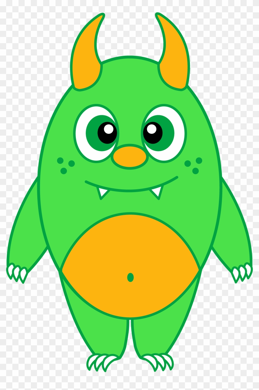 Clip Arts Related To - Cute Cartoon Monsters Clip Art - Png Download #1017289