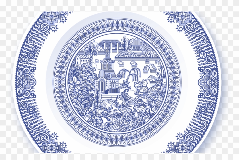Dinner Plate Png - Traditional Plate Png Clipart