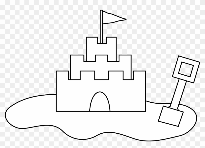This Free Icons Png Design Of Sand Castle Clipart #1018186