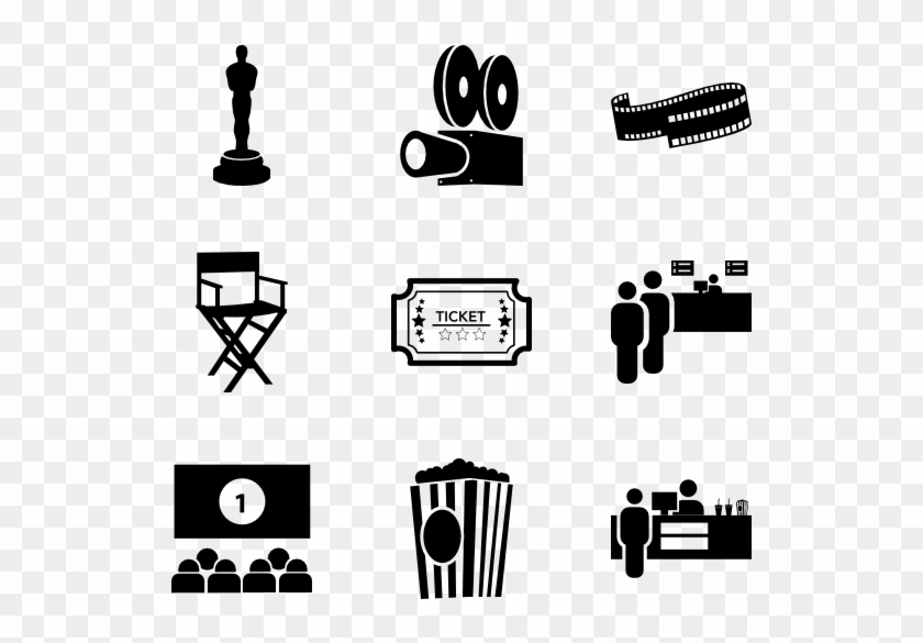 600 X 564 14 - Movie Icons Png Clipart