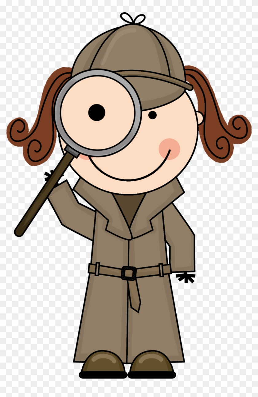 Clipart Royalty Free How Early Can Dyslexia Be Diagnosed - Girl Detective Clipart - Png Download #1018667