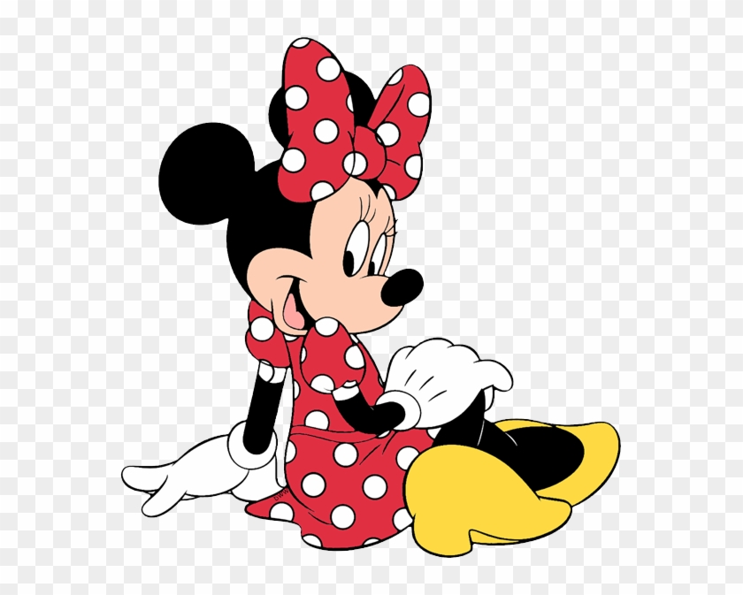 572 X 593 Png 100kbred - Red Transparent Background Minnie Mouse Clipart #1018909