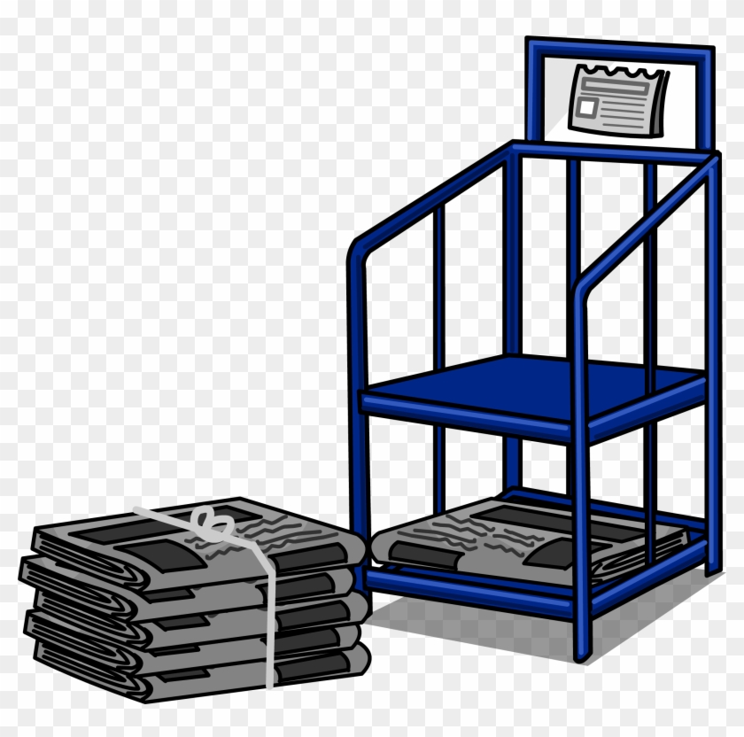 Newspaper Stand Png - Newspaper Clipart