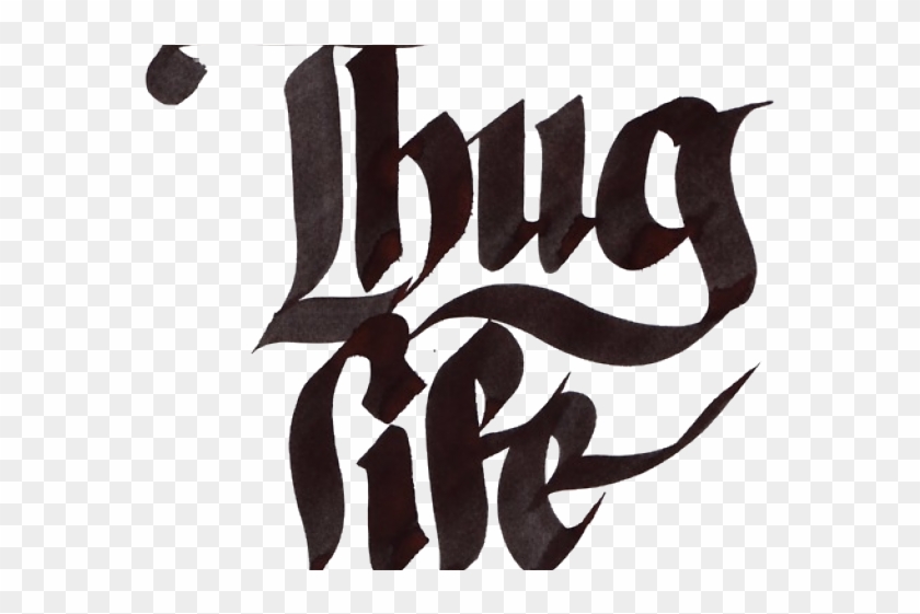 Thug Life Clipart Mlg - Thug Life Text Png Transparent Png