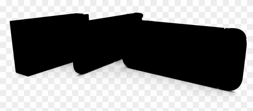 Nintendo Switch Painted - Nintendo Switch Custom All Black Clipart #1019251