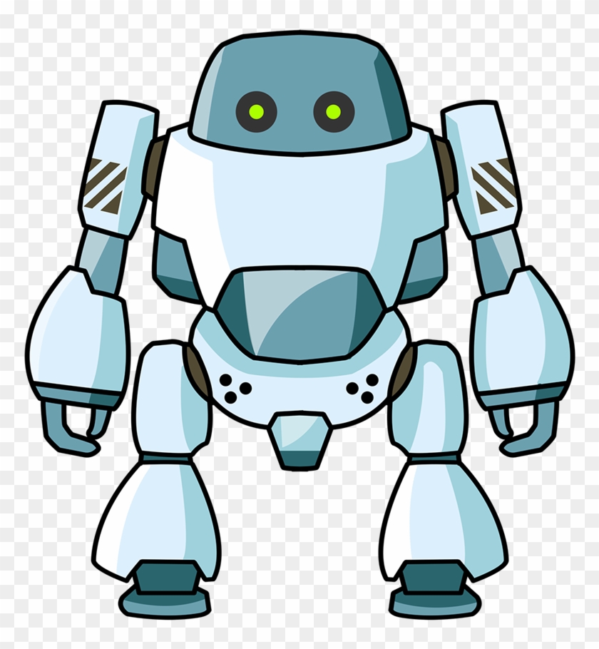 Robot Png Image - Cartoon Robot Clipart #1019349