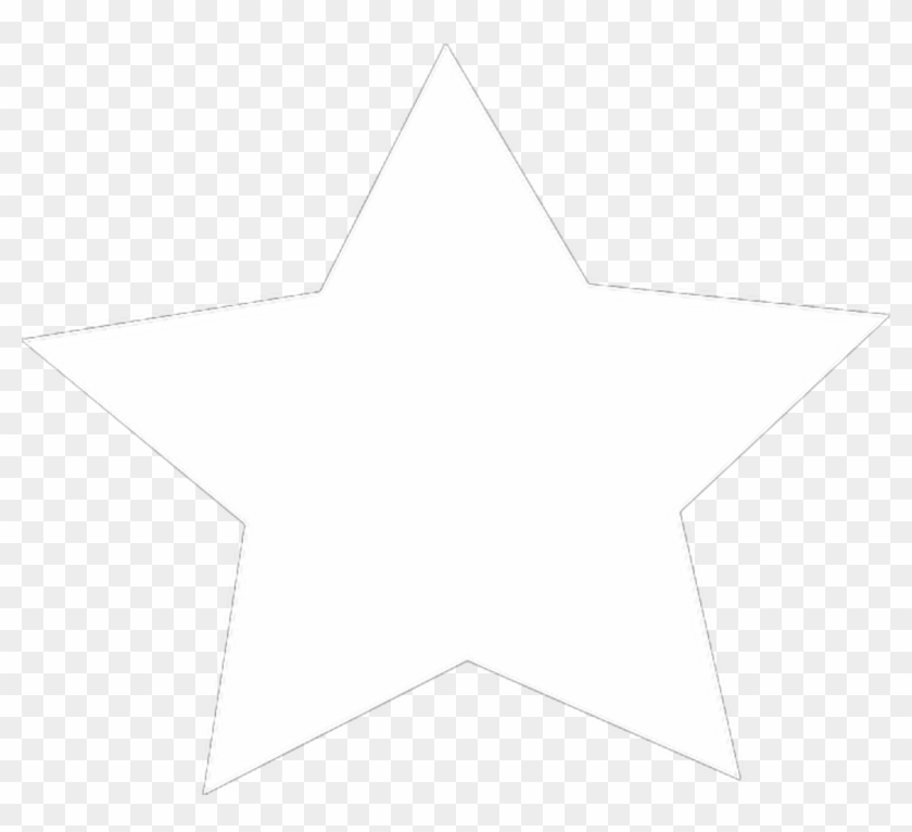 Star Sticker - Transparent Background Star White Png Clipart #1019631
