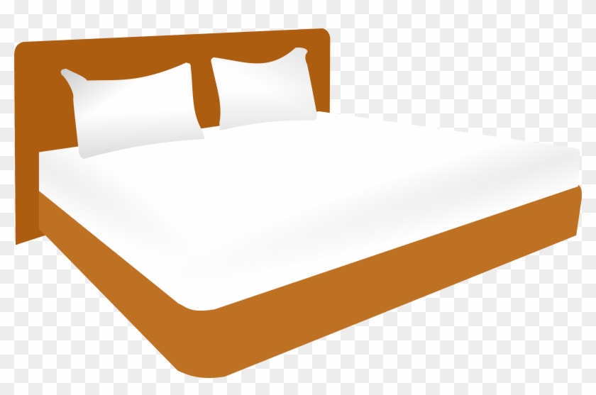 Bedroom Images - Double Bed Clipart - Png Download #1019906