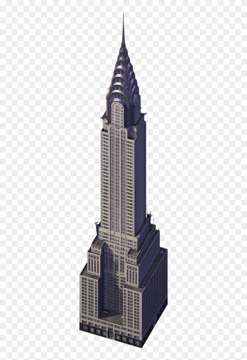 Chrysler Building - Simcity 3000 Chrysler Building Clipart