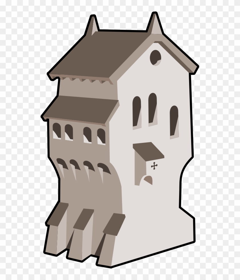 How To Set Use Medieval Building Svg Vector Clipart #1020039