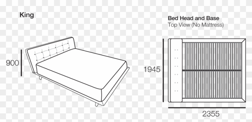 Popular Encore Bed Packages - Bed Sketch Png Clipart