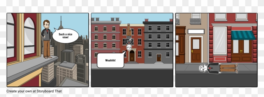 Guy Falls Off Building - Jem And Spider Numbers Clipart