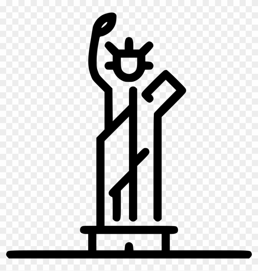 Png File - Statue Of Liberty National Monument Clipart #1020191