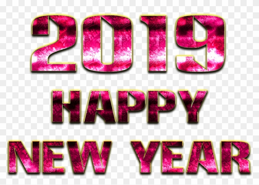 2019 Happy New Year Png Clipart #1020960