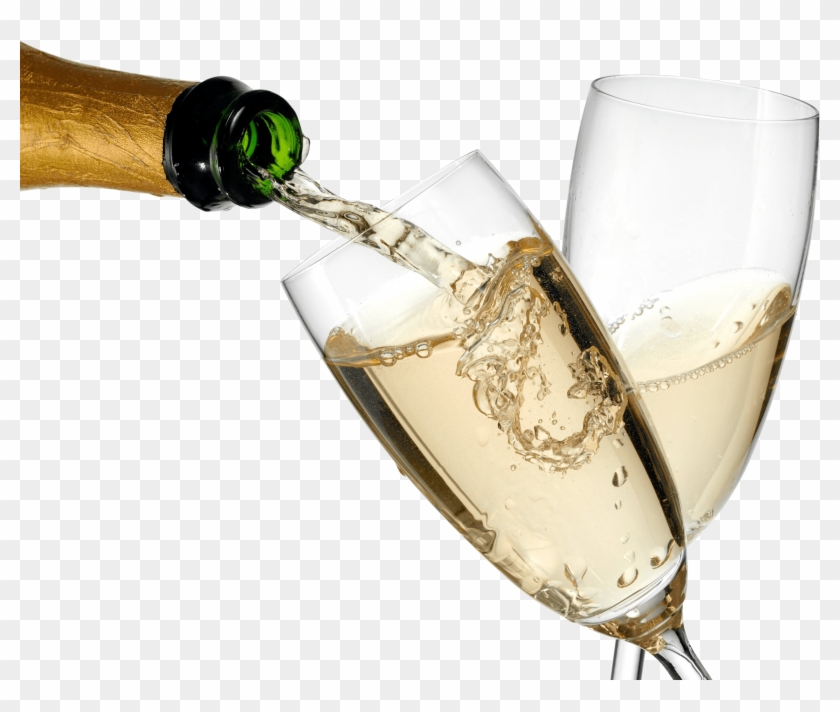 Food - Champagne Glass Png Clipart #1021381