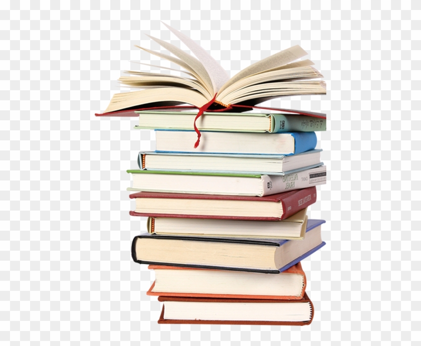Book Download Clip Art - Stack Of Books Png Transparent Png